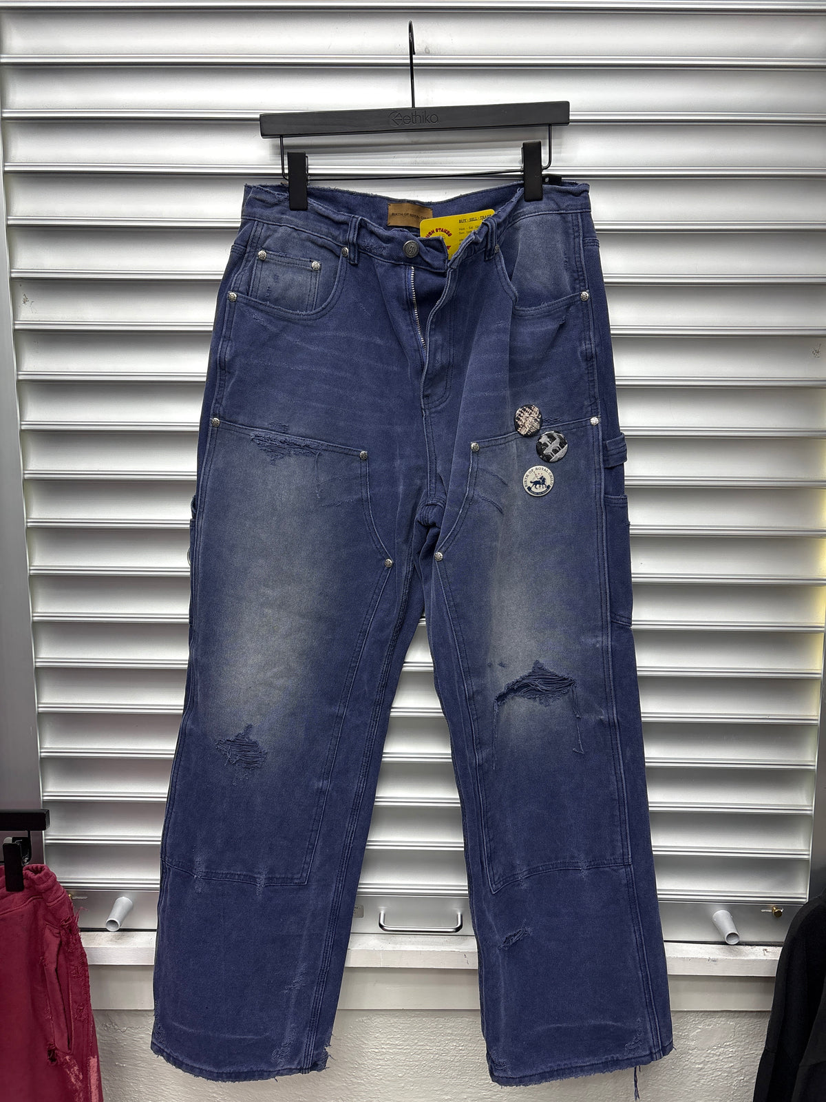 BORC Pin Double Knee Denim - L*