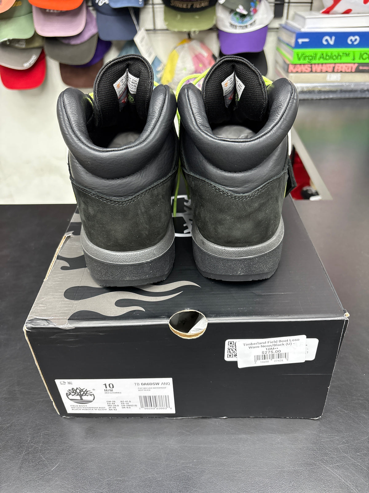 Timberland Field Boot Loso Wave Neon/Black (U) - 10M**