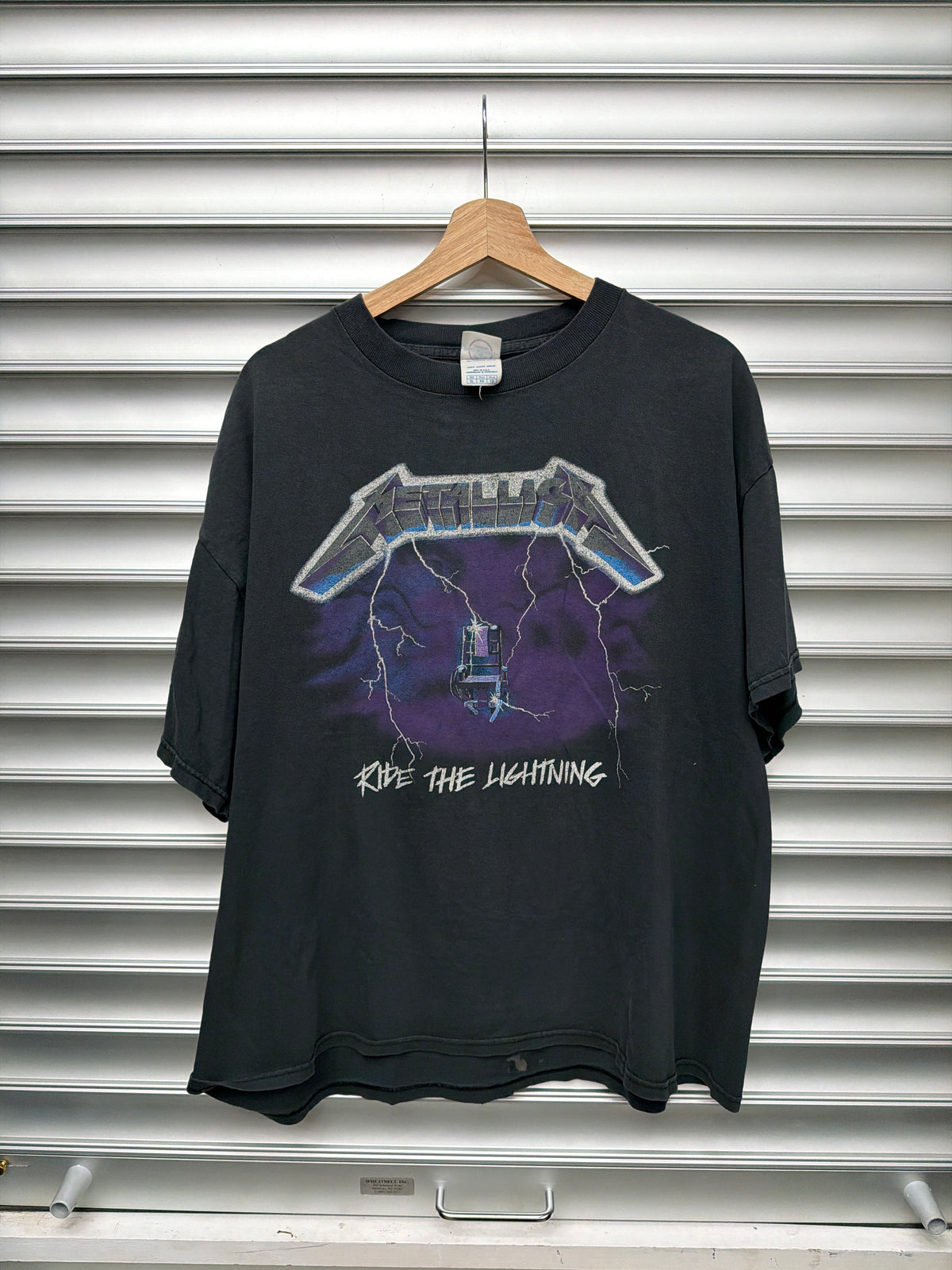 Metallica Ride The Lightning Tee - XL**