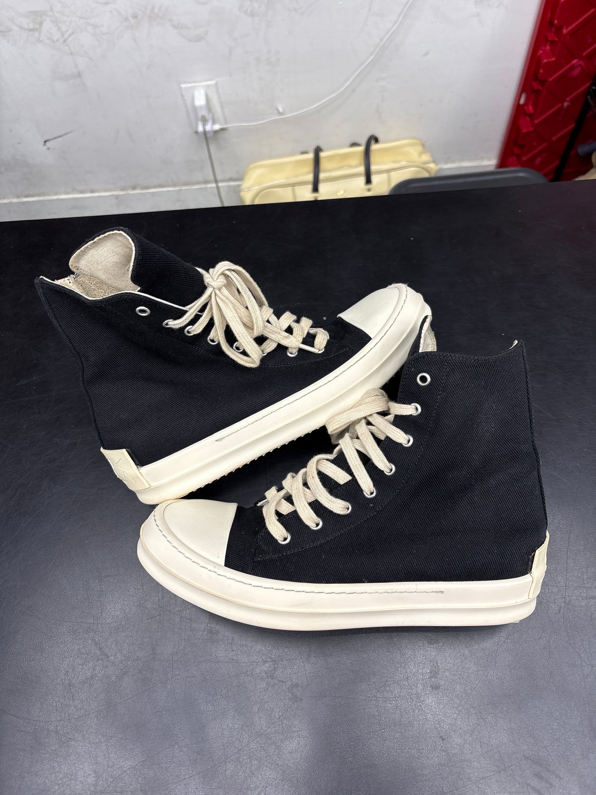 Rick Owen DRKSHDW High Black (U) - 41(8) (NB)**