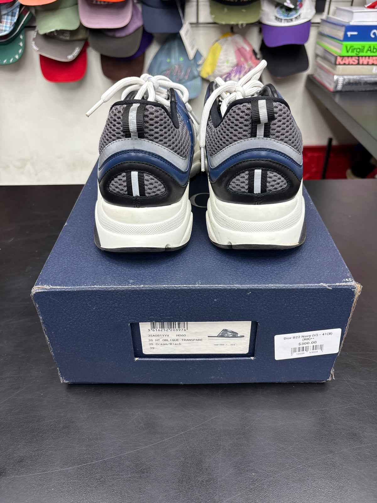 Dior B22 Navy (U) - 41(8) (RB)**