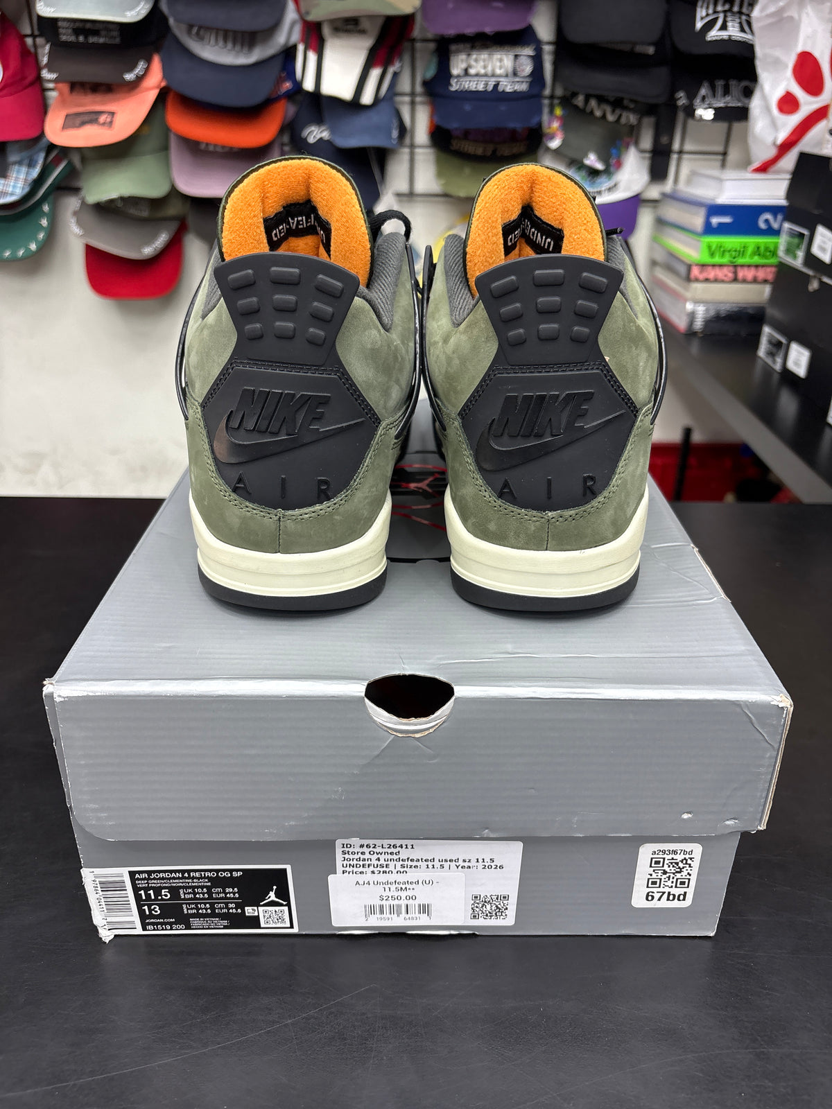 AJ4 Undefeated (U) - 11.5M**