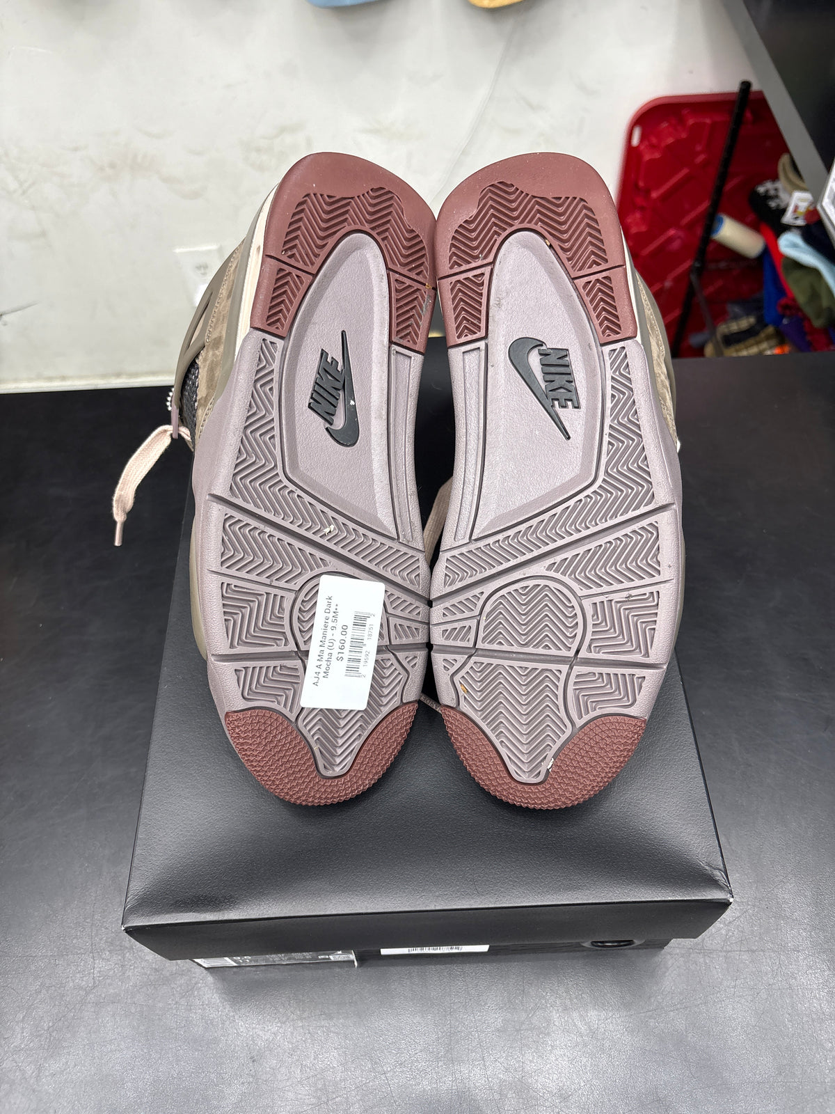 AJ4 A Ma Maniere Dark Mocha (U) - 9.5M**
