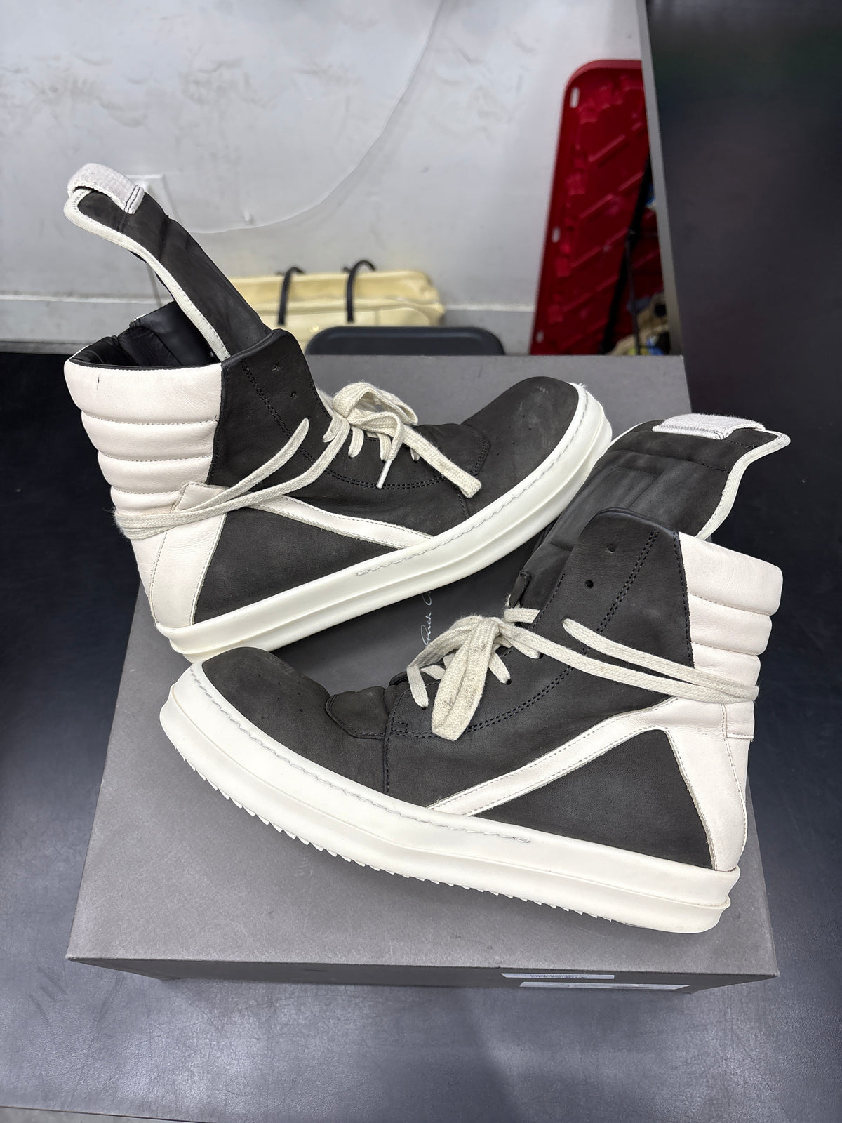 Rick Owen Geobasket Dark Dust (U) - 40(7)**