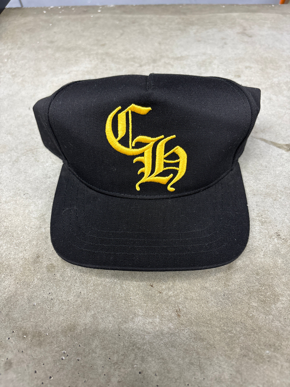Chrome Heart Black/Gold Hat**