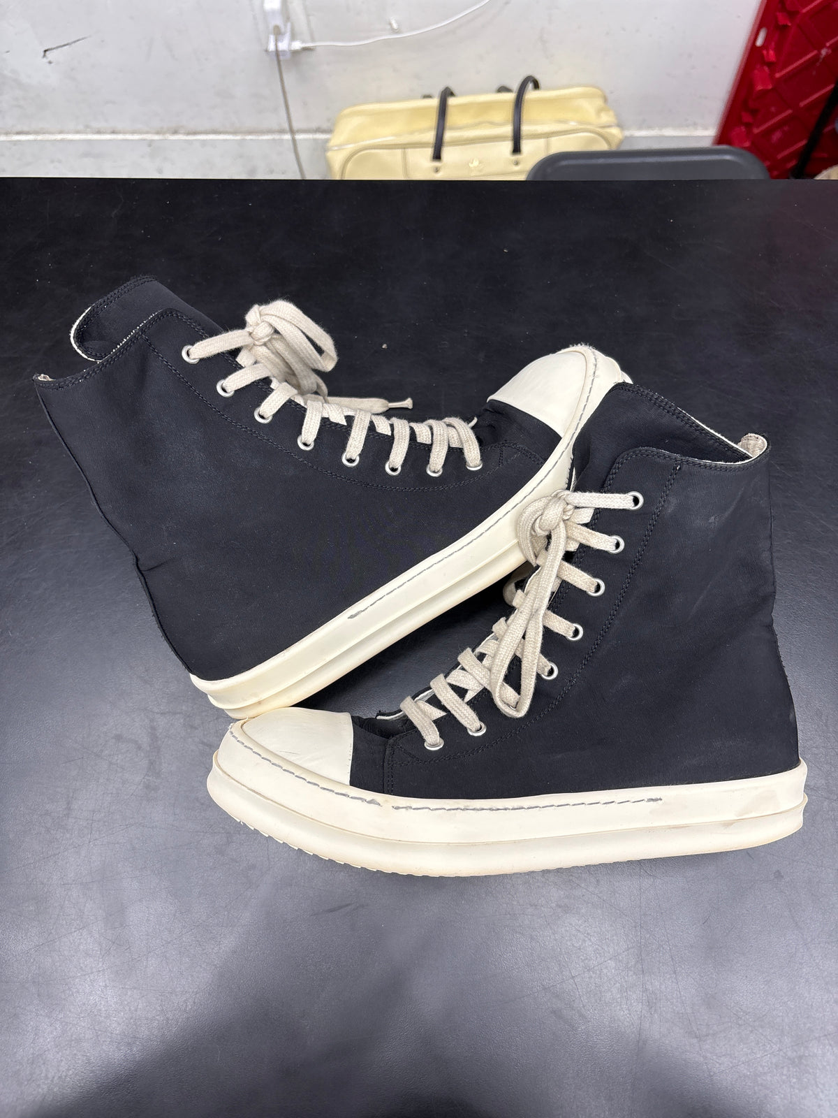 Rick Owen DRKSHDW High Black (U) - 42(9) (NB)**