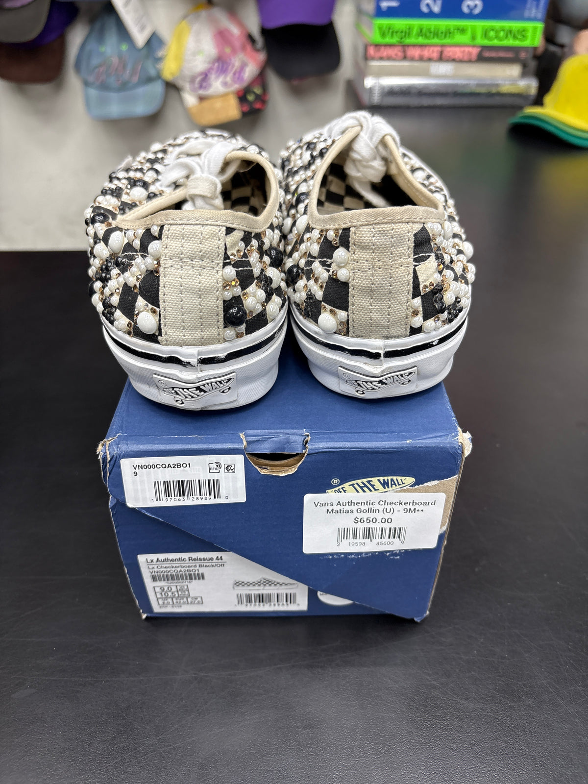 Vans Authentic Checkerboard Matias Gollin (U) - 9M**
