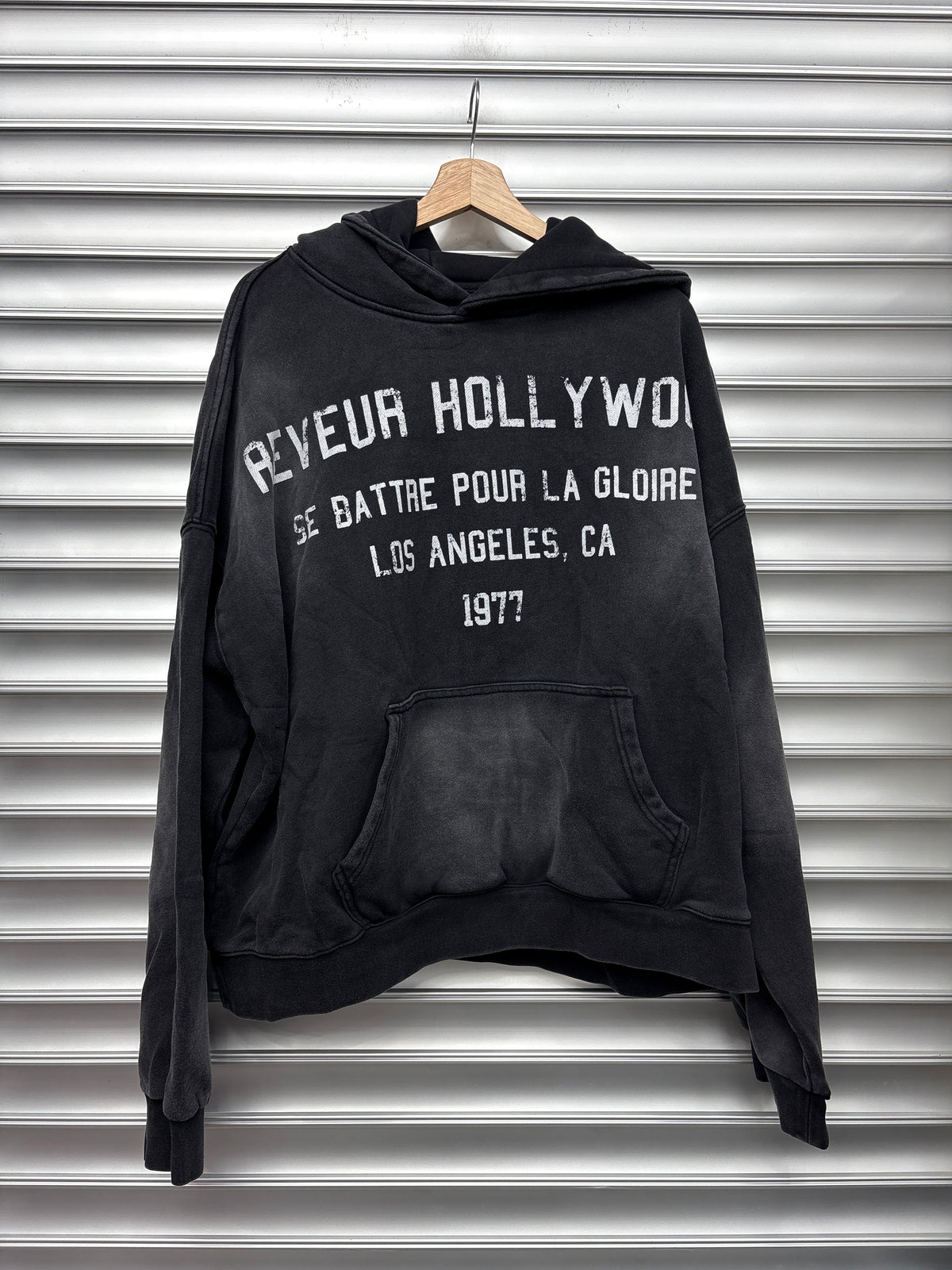 Reveur Hollywood Black Hoodie - XL**