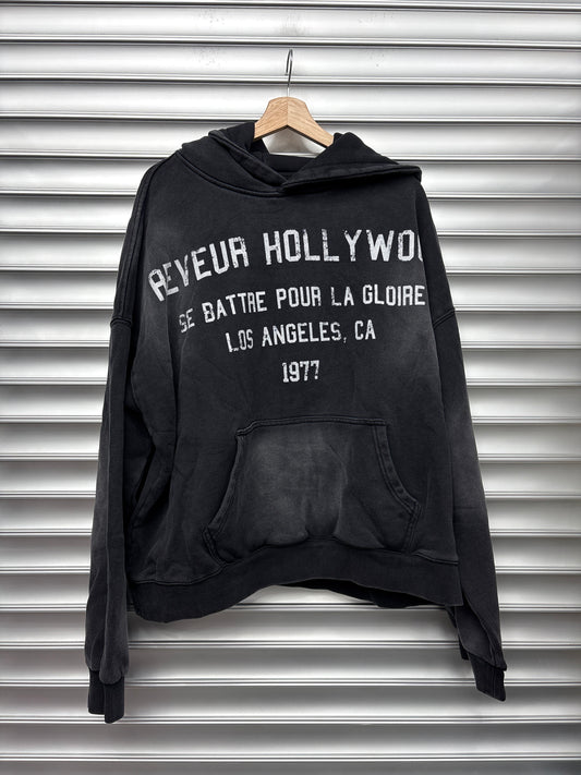 Reveur Hollywood Black Hoodie - XL**