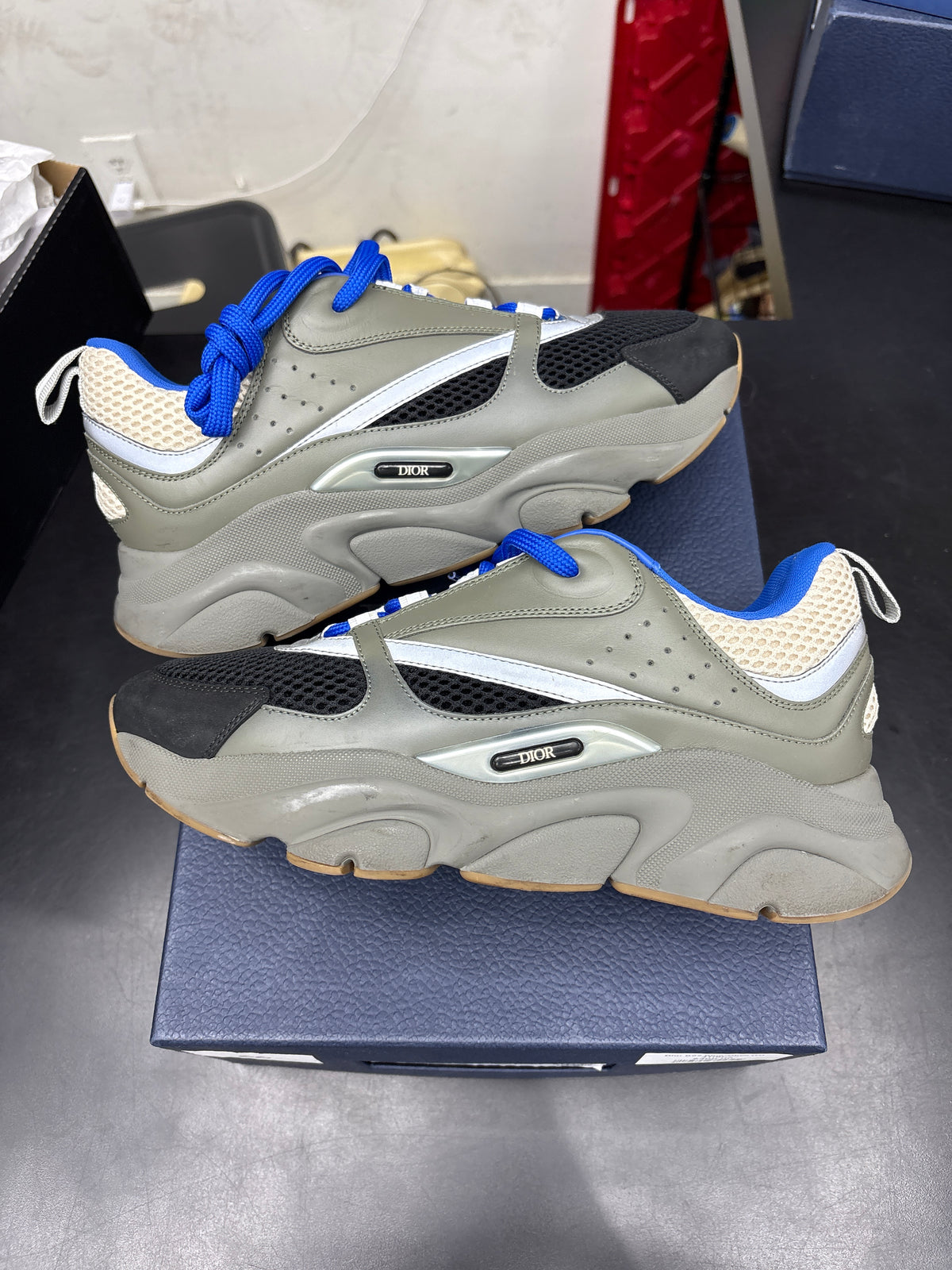 Dior B22 Blue/Olive (U) - 41(8)**